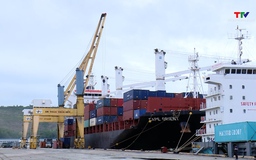 Khai trương tuyến vận tải container ven biển Hải Phòng – Nghi Sơn