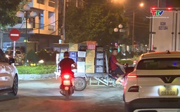 Mất an toàn giao thông khu vực chợ đầu mối Thanh Hoá