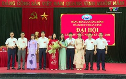 Đảng bộ xã Quảng Bình hoàn thành Đại hội Đảng bộ, chi bộ cơ sở