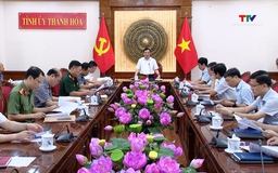 Cho ý kiến về phương án tổ chức phục vụ Đại hội đại biểu Đảng bộ tỉnh Thanh Hoá lần thứ XX, nhiệm kỳ 2025 -2030