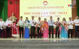 Hội nghị Ủy ban Mặt trận Tổ quốc Việt Nam xã Nông Cống lần thứ nhất, nhiệm kỳ 2024 - 2029