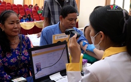 Thu mẫu ADN thân nhân liệt sĩ chưa xác định được thông tin tại xã Kim Tân