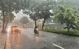 Cảnh báo mưa rào và dông ở tỉnh Thanh Hoá chiều ngày 06/7