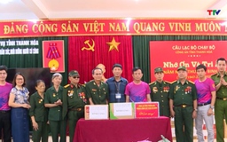 Câu lạc bộ chạy bộ công an tỉnh Thanh Hóa thăm và tặng quà trung tâm chăm sóc, nuôi dưỡng người có công Thanh Hóa