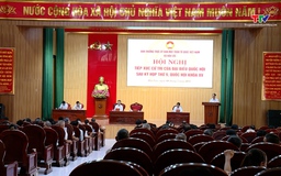 Đoàn Đại biểu Quốc hội tiếp xúc cử tri xã Hà Trung và xã Hậu Lộc