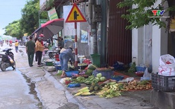 Tình trạng lấn chiếm hành lang Quốc lộ 47 đoạn phường Quảng Phú đến phường Sầm Sơn
