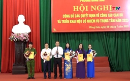 Phường Đông Sơn hoàn thiện tổ chức, tăng tốc nhiệm vụ cuối năm 2025
