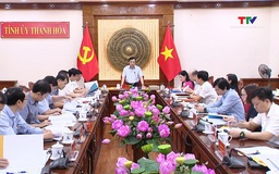 Cho ý kiến về công tác chuẩn bị Đại hội Đảng bộ nhiệm kỳ 2025 - 2030