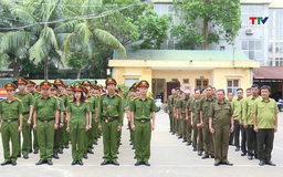 Công an phường Sầm Sơn ra quân cao điểm tấn công, trấn áp tội phạm