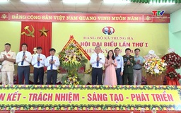 Đại hội Đại biểu Đảng bộ xã Trung Hạ lần thứ I, nhiệm kỳ 2025 - 2030