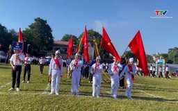 Khai mạc Hội trại hè Thanh thiếu nhi 2025 xã Luận Thành