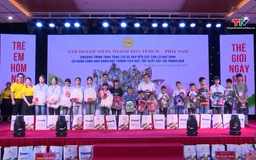 Chương trình “Trái tim yêu thương” - trao quà cho 405 trẻ mồ côi khó khăn