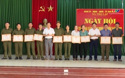 Xã Thọ Lập tổ chức Ngày hội toàn dân bảo vệ an ninh Tổ quốc năm 2025