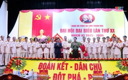 Đại hội Đảng bộ Công an tỉnh Thanh Hoá