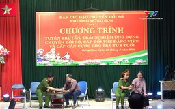 Tuyên truyền, trải nghiệm ứng dụng chuyển đổi số