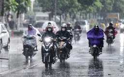 Trưa, chiều 15/8, một số khu vực trên địa bàn tỉnh Thanh Hóa có mưa rào và dông