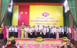 Đại hội đại biểu Đảng bộ xã Bá Thước lần thứ I, nhiệm kỳ 2025-2030