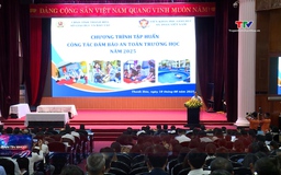 Tập huấn công tác đảm bảo an toàn trường  học