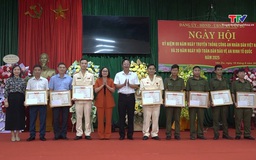 Xã Vân Du kỷ niệm 80 năm Ngày thành lập Công an nhân dân