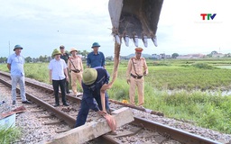 Tăng cường bảo đảm trật tự, an toàn giao thông đường sắt trong tình hình mới