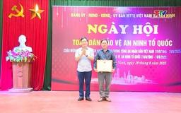 Xã Tân Ninh đã tổ chức Ngày hội Toàn dân bảo vệ an ninh Tổ quốc năm 2025