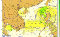 Áp thấp nhiệt đới tiến vào vùng biển Đông, gió giật cấp 7, cấp 9