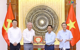 Thường trực Tỉnh uỷ làm việc với Tập đoàn Xây dựng Thái Bình Dương