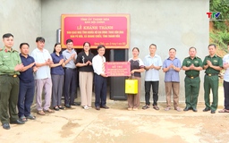 Bàn giao nhà tình nghĩa cho hộ nghèo tại xã Quang Chiểu