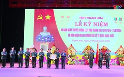Kỷ niệm 80 năm ngày truyền thống lực lượng vũ trang tỉnh Thanh Hóa