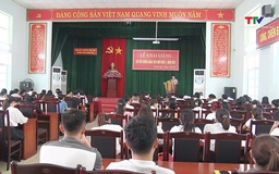 Phường Tĩnh Gia bồi dưỡng công tác Đảng cho đảng viên mới