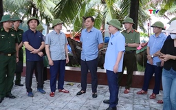 Thứ trưởng Bộ Nông nghiệp và Môi trường kiểm tra công tác ứng phó bão số 5 tại Thanh Hoá