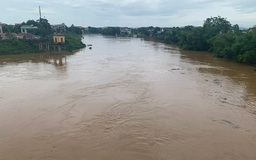 Phát lệnh báo động I trên sông Bưởi tại trạm Thủy văn Kim Tân