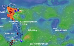 Bão số 5 suy yếu thành áp thấp nhiệt đới