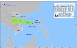 Áp thấp nhiệt đới mạnh lên trên biển, giật cấp 9