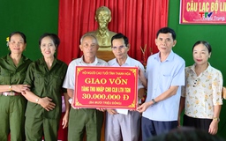Ra mắt Câu lạc bộ Liên thế hệ tự giúp nhau tại xã Thiệu Trung