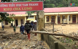 Nhanh chóng khắc phục thiệt hại sau bão số 5 trên địa bàn xã Tam Thanh