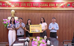 Ủy ban MTTQ tỉnh tiếp nhận ủng hộ người dân bị thiệt hại do cơn bão số 5