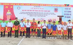 Xã Nhi Sơn tổ chức Đại hội Thể dục thể thao năm 2025