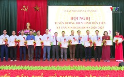 Xã Tân Ninh biểu dương điển hình tiên tiến giai đoạn 2020 - 2025