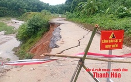 Tập trung ứng phó với sạt lở, lũ quét trên địa bàn tỉnh Thanh Hóa