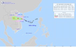 16 giờ chiều nay, áp thấp nhiệt đới có thể mạnh lên thành bão
