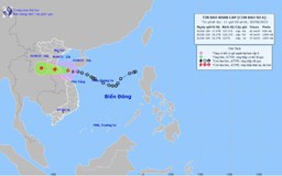 Bão số 6 cách Quảng Trị 120km, các tỉnh từ Thanh Hóa đến Huế mưa to
