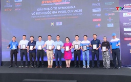 Khai mạc Giải đua Ô tô Gymkhana vô địch quốc gia PVOil Cup 2025