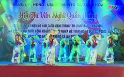 Xã Xuân Hòa: Hội thi văn nghệ quần chúng năm 2025
