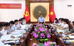 Cho ý kiến về công tác chuẩn bị Đại hội Đảng bộ cấp xã nhiệm kỳ 2025-2030