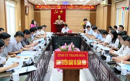 Cho ý kiến về công tác chuẩn bị Đại hội Đảng bộ các xã nhiệm kỳ 2025 - 2030