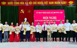 Xã Hoằng Lộc tuyên dương điển hình tiên tiến lần thứ I