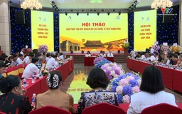 Hội thảo "Giải pháp thu hút khách quốc tế đến Thanh Hóa"