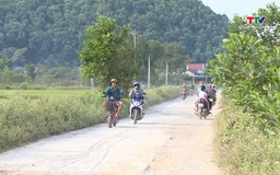 Đến bao giờ đường liên xã Bùi - Thị Trang, xã Triệu Lộc hoàn thành?