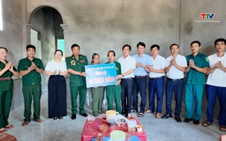 Hiệp hội Doanh nhân Cựu chiến binh tỉnh Thanh Hóa hỗ trợ xây nhà cho cựu chiến binh khó khăn